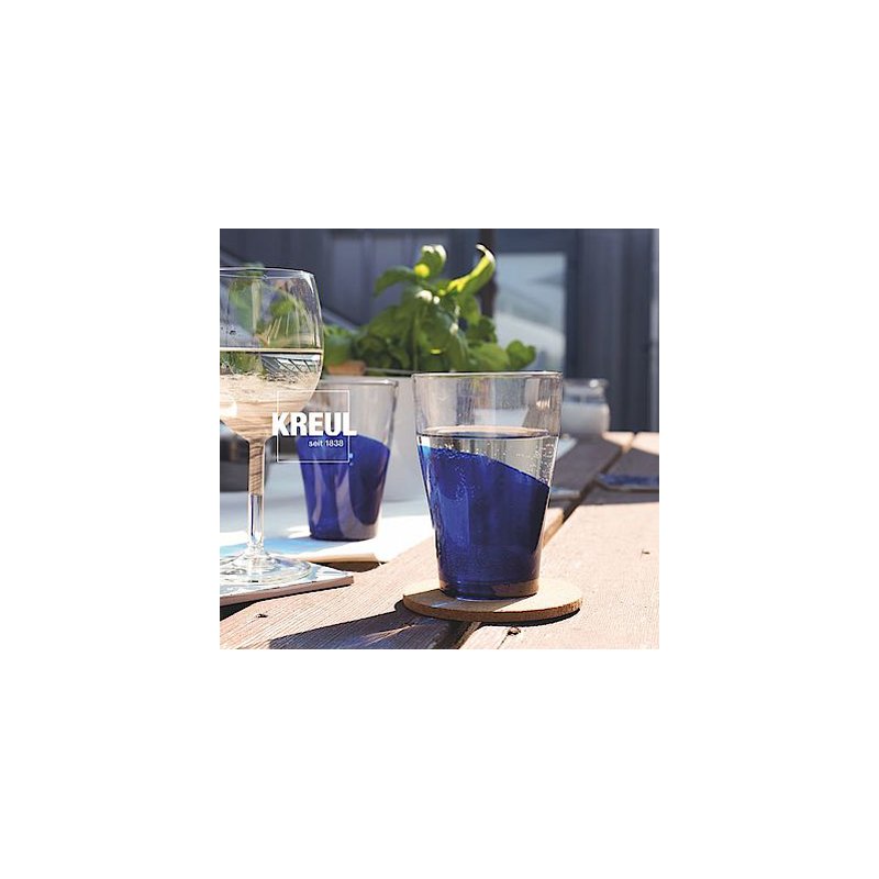 KREUL peinture pour verre et porcelaine Clear, violet, transparent, 20 ml